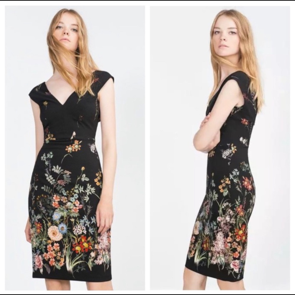 Zara Floral Dress